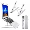 Base Soporte Plegable De Aluminio Para Laptop Y Tablet Con 7 Niveles De Altura