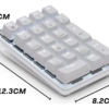 Teclado Numérico Mecánico Inalámbrico Para PC Y Laptop